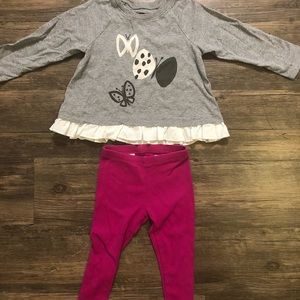 Tea Collection 12-18 Month Girls Outfit